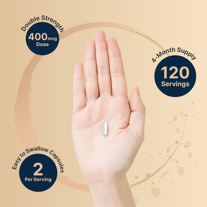NatureBell Huperzine A 400mcg Per Serving | 240 Capsules – Focus, Cognition & Memory (Non-GMO)
