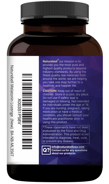 NatureBell Melatonin 20mg – 365 Fast-Dissolve Chewables, Strawberry | 1 Year Supply, Non-GMO & Gluten-Free