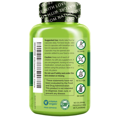 NATURELO Glucosamine Chondroitin MSM with Boswellia – Joint Support (120 Caps)