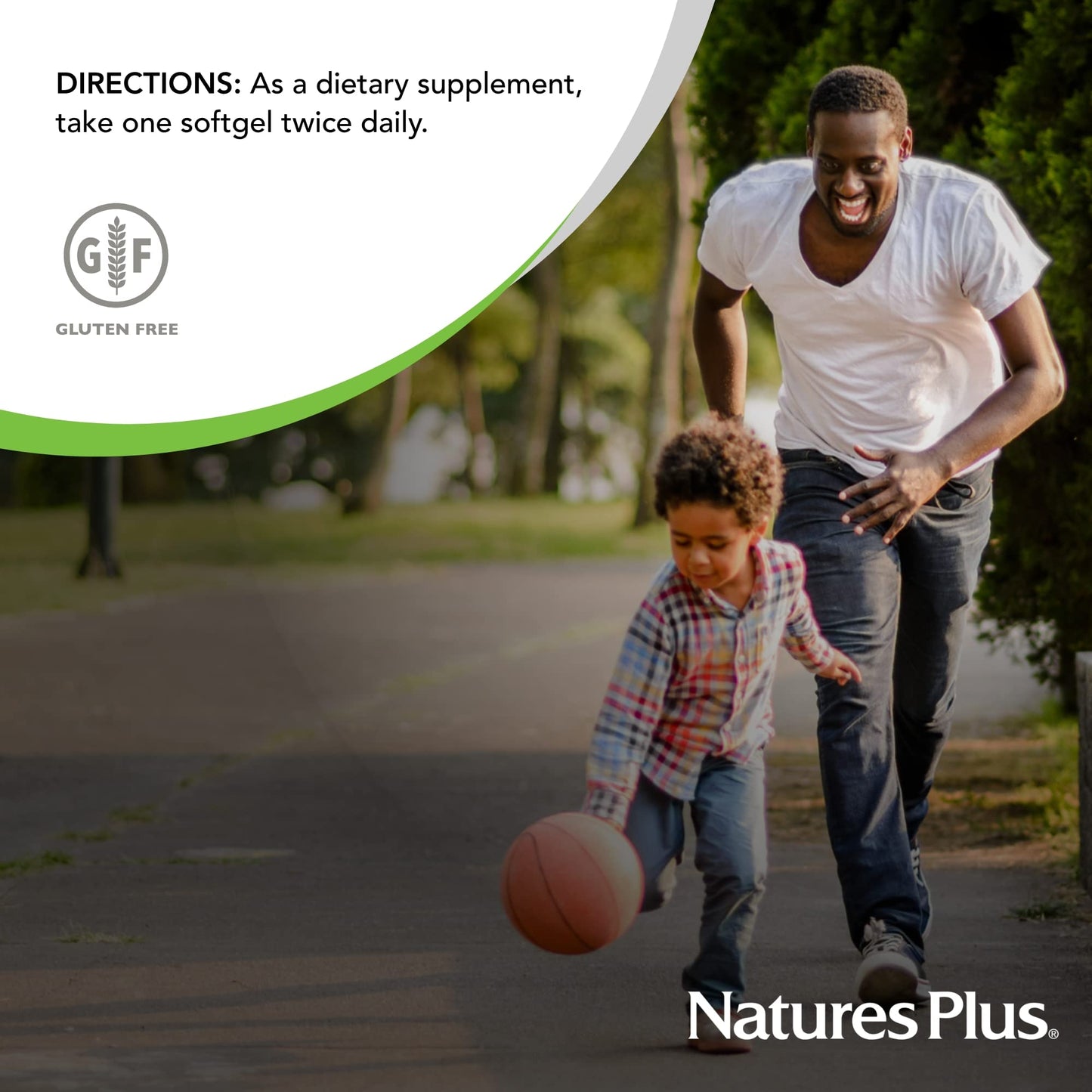 Nature's Plus Garlic & Parsley Softgels – Supports Heart Health, Healthy Cholesterol & Blood Pressure (180 Servings)