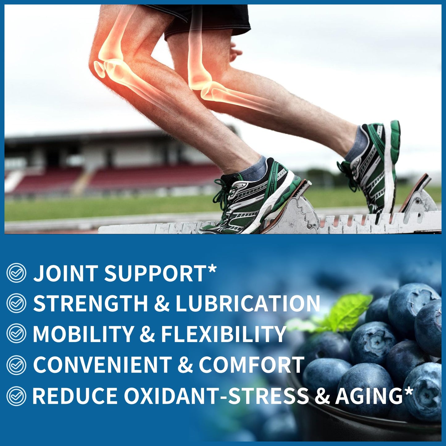 Natures Aid Glucosamine Chondroitin Gummies with MSM & Elderberry – Extra Strength – Joint Support & Immune Health (2 Pack)