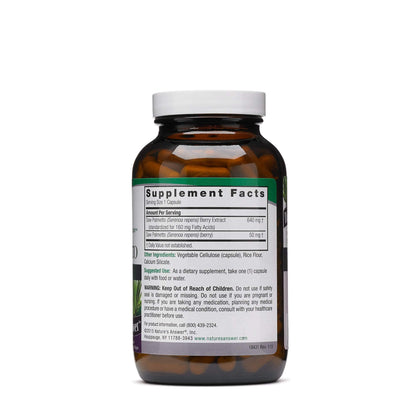 Saw Palmetto 690mg Prostate Support | Nature's Answer | 120 Vegan Caps