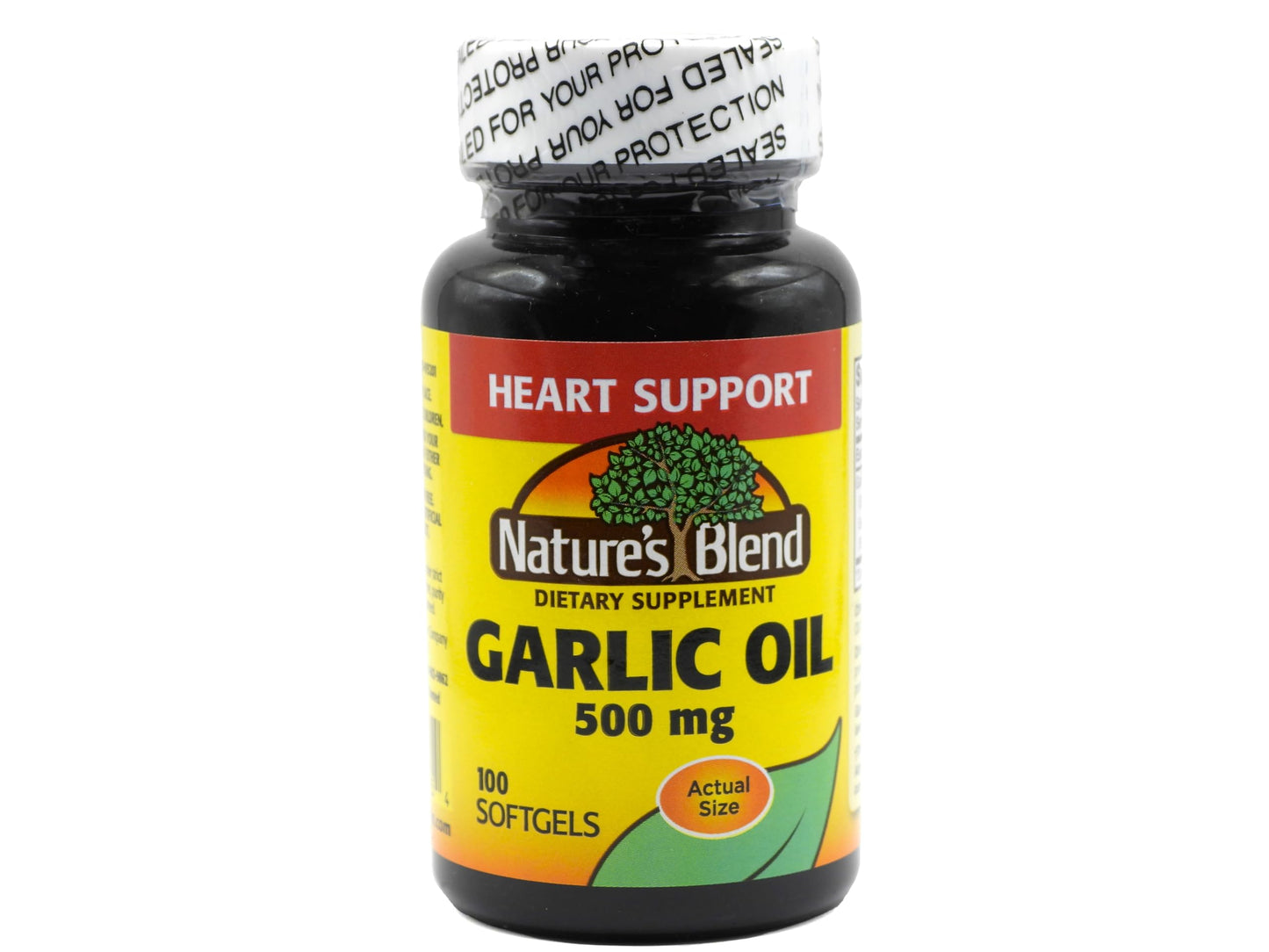 Nature's Blend Garlic Oil 500 mg – 100 Softgels