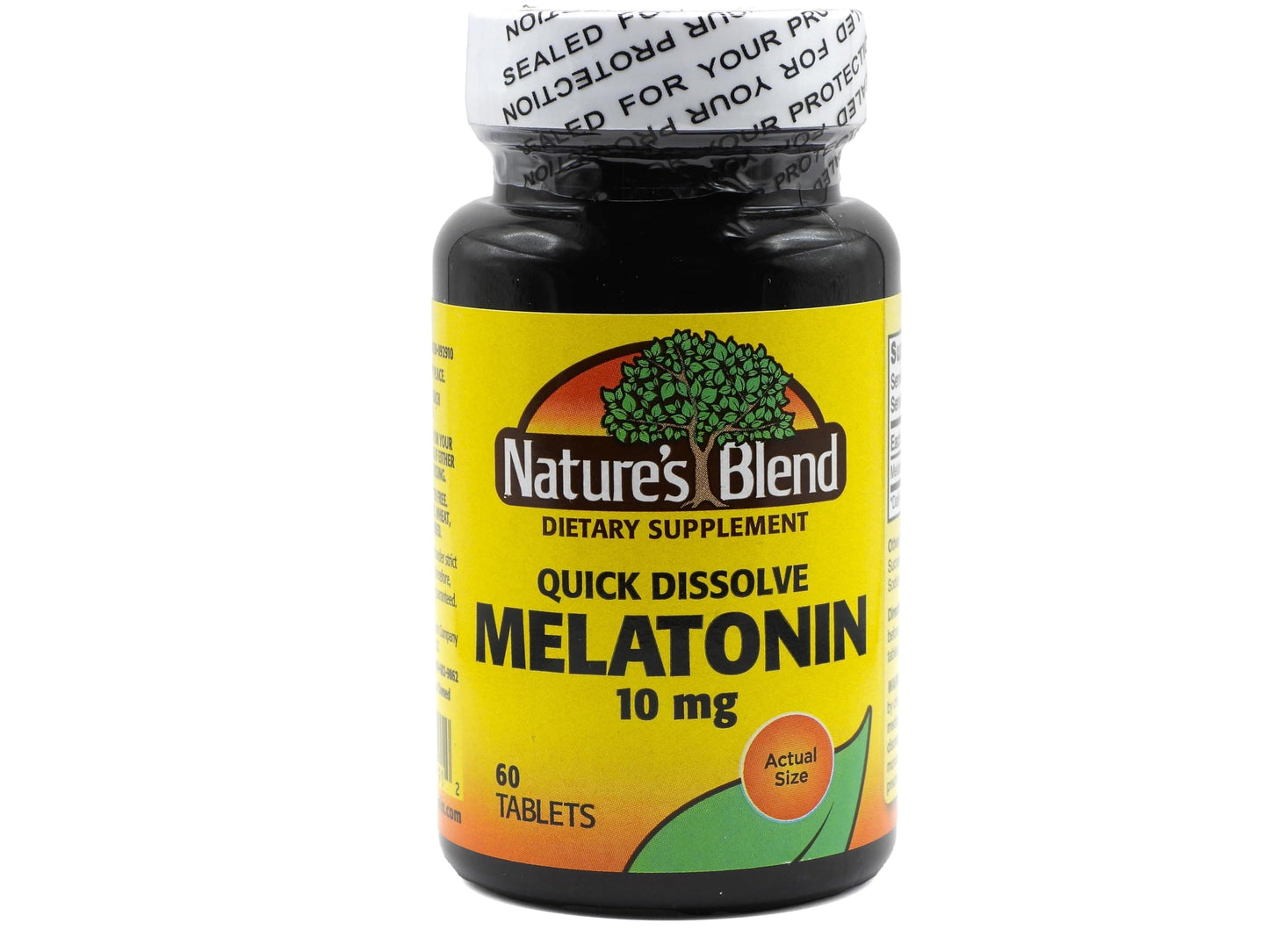 Nature's Blend Melatonin 10mg 60 Tablets - Sleep Support