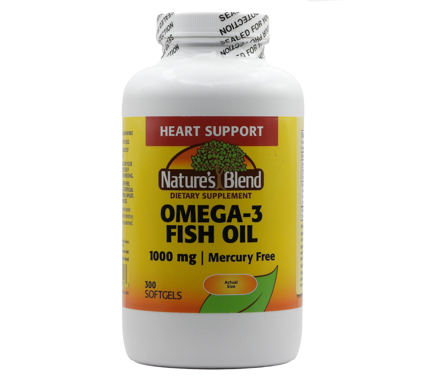Nature's Blend Omega-3 Fish Oil 1000 mg - 300 Softgels