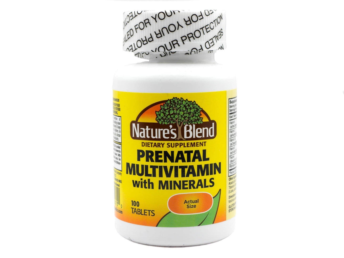 Nature's Blend Prenatal Multivitamin - 100 Tabs | 1AA26