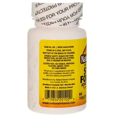 Nature's Blend Stress Formula Vitamins – 60 Tabs, 079854201000 | Nutritional Supplement