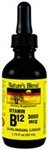 Nature's Blend Vitamin B-12 3000 mcg Sublingual Drops - 1.75 oz Liquid