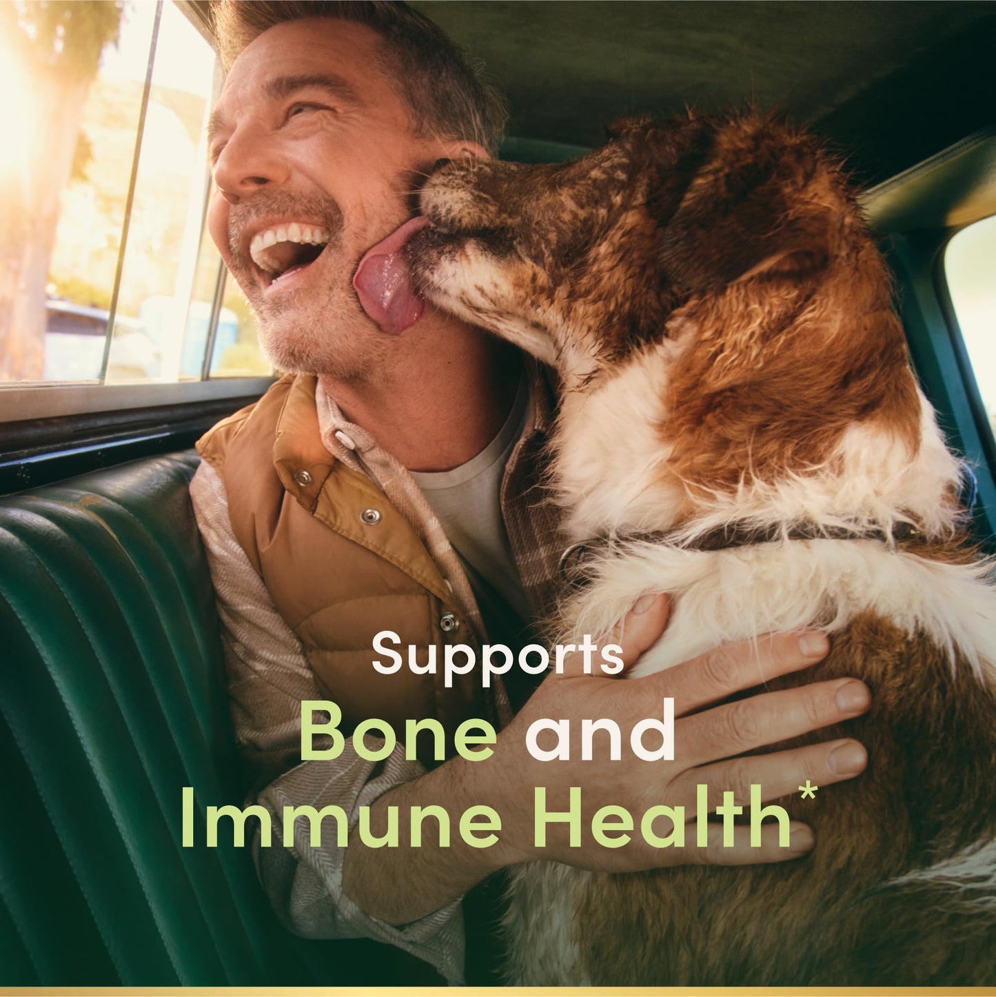 Nature's Bounty Calcium Magnesium Zinc Caplets – Bone & Immune Health, 1000mg Calcium, 400mg Magnesium, 600 IU Vitamin D, Gluten Free | 100 Caplets