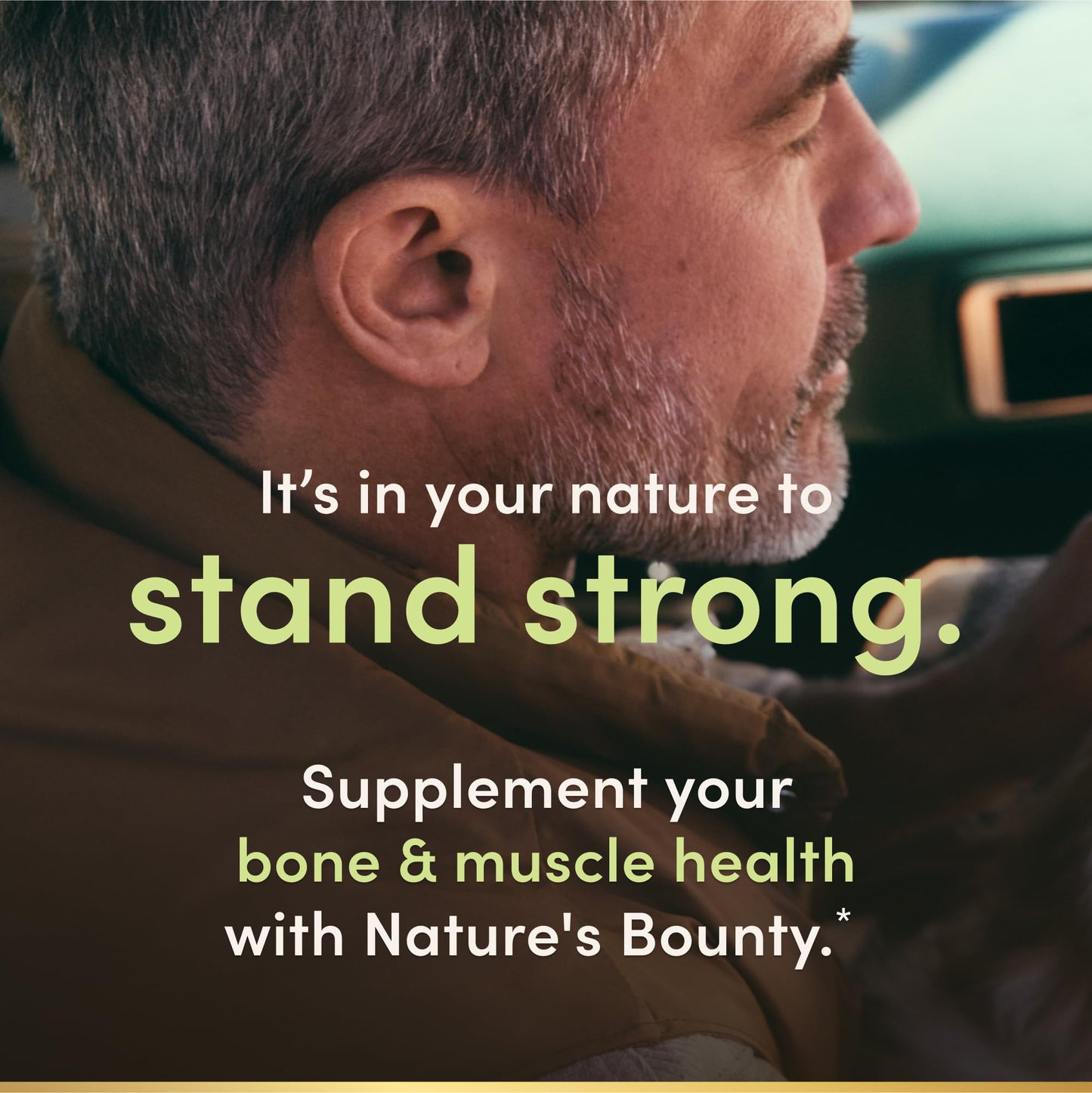 Nature's Bounty Calcium Magnesium Zinc Caplets – Bone & Immune Health, 1000mg Calcium, 400mg Magnesium, 600 IU Vitamin D, Gluten Free | 100 Caplets