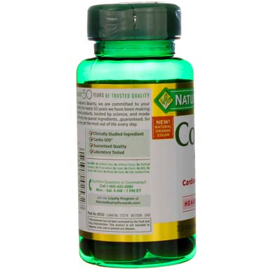 Nature's Bounty Cardio Q10 400 mg Softgels – Pack of 2 (39 ea each)