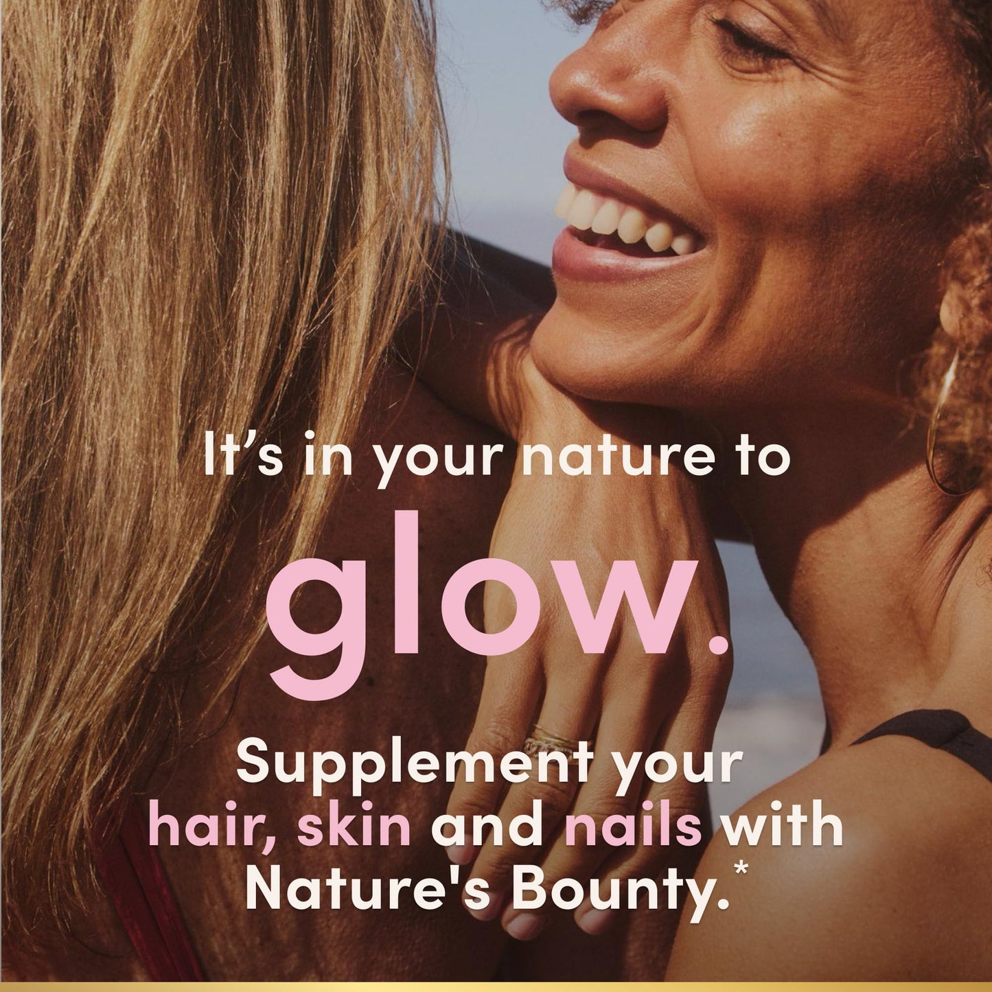 Nature's Bounty Hair, Skin & Nails Gummies - Biotin & Collagen, Citrus, 2500 mcg, 80 Ct
