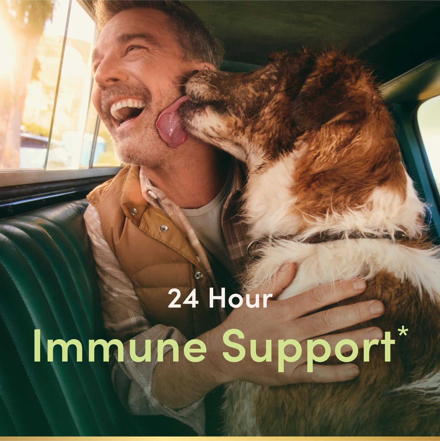 Nature's Bounty Immune 24 Hour Plus Ester-C Vitamin C 1000 mg, D & Zinc - 50 Count
