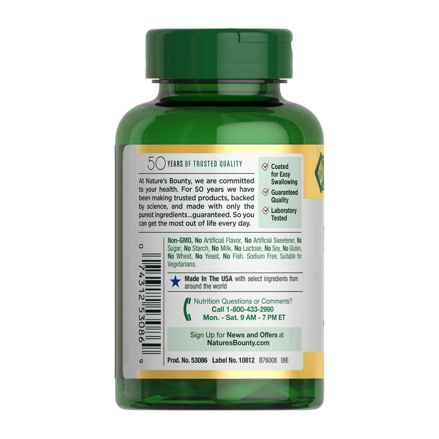 Nature's Bounty Magnesium 500 mg Tablets | 200 Count – Bone & Muscle Health