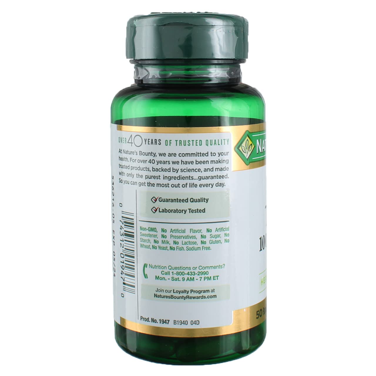 Nature's Bounty Milk Thistle 1000 mg - 50 Softgels (3 Pack)