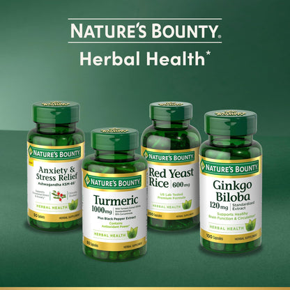 Nature's Bounty Milk Thistle 175 mg - Liver Health Support, 100 Softgels