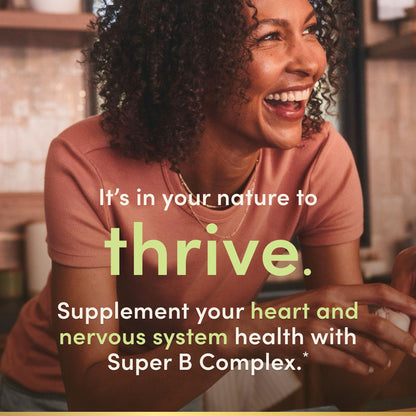 Nature's Bounty Super B-Complex with Vitamin C & Folic Acid – 150 Tablets