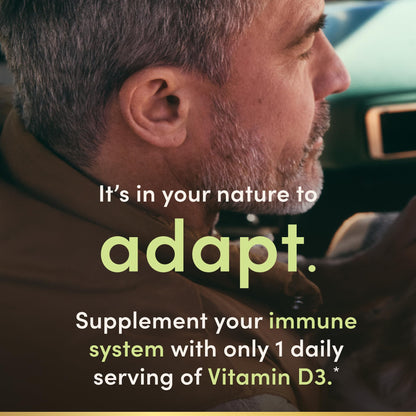 Nature's Bounty Vitamin D3 5000 IU Softgels, Rapid Release, Immune Support, Vitamin D Supplements, 150 Count