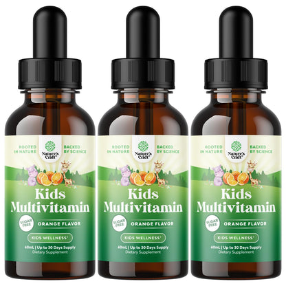 Natures Craft Liquid Multivitamin for Kids Immunity Support - 3 Pack