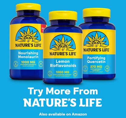 Nature's Life Lemon Bioflavonoids 1000mg – Citrus Bioflavonoids with Hesperidin & Rutin