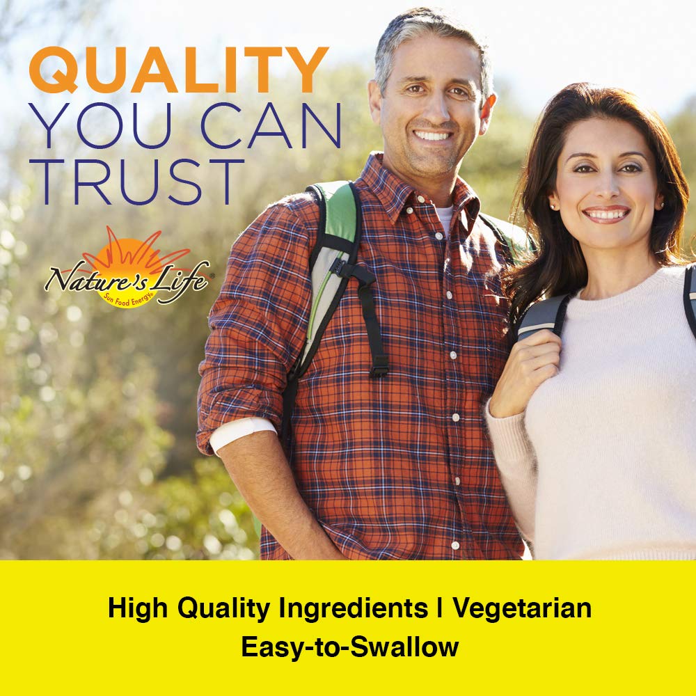 Nature's Life Vitamin K 1000mcg (Phylloquinone K-1) – Bone Health & Cardiovascular Support | 50CT