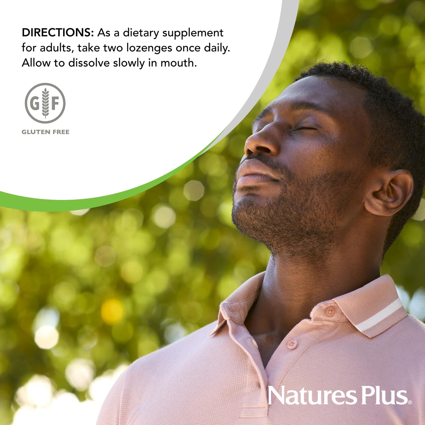 Natures Plus Ear Nose Throat Lozenges with K12 Probiotics - 60 Count - Gluten Free - 30 Servings