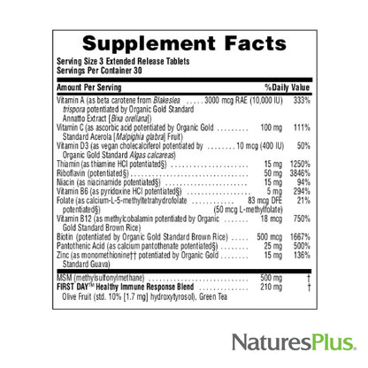 Natures Plus AgeLoss Hair Support – 90 Extended Release Tablets | Gluten Free | 30 Servings