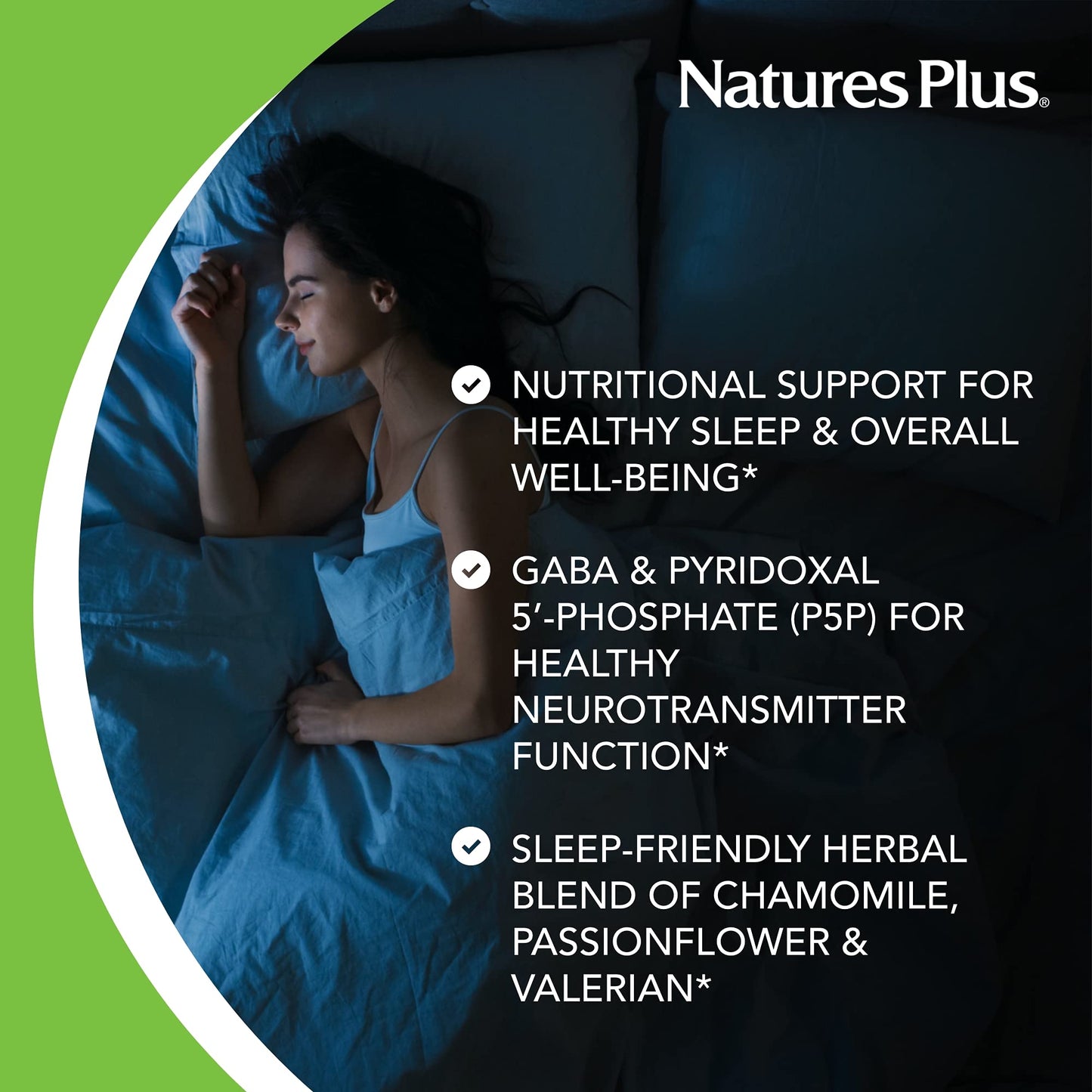 Natures Plus 3 mg Melatonin – Rapid & Sustained Release, 60 Bi-Layered Tablets