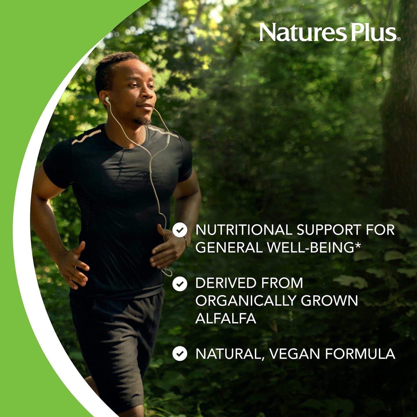 Natures Plus Chlorophyll Complex - 90 Vegan Capsules | General Well-Being