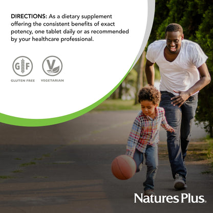 Natures Plus Korean Ginseng Extended Release 1000 mg - 30 Vegan Tablets
