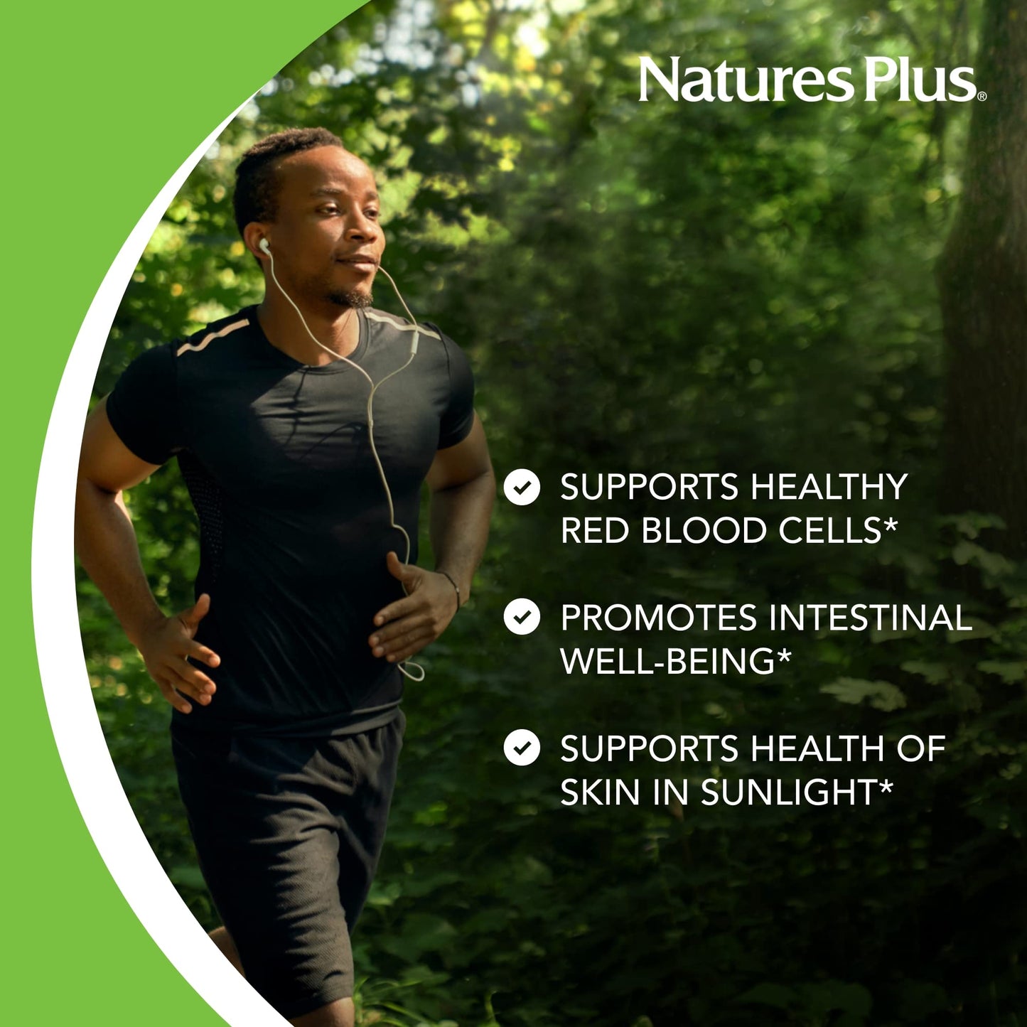 Nature's Plus PABA Sustained Release 1000 mg – 60 Veg Tablets