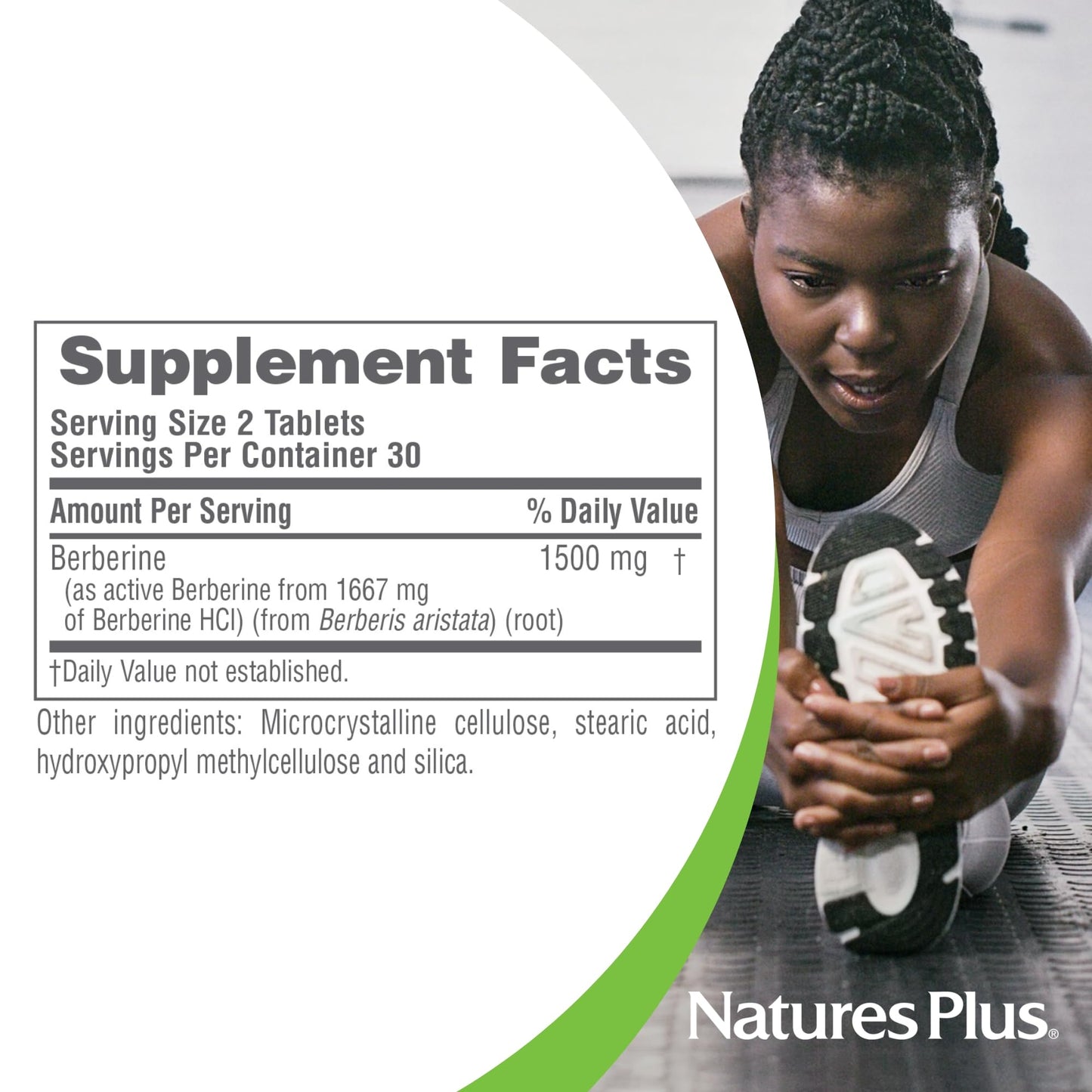 Natures Plus PRO Berberine 1500 mg - 60 Tablets | Supports Healthy Metabolism