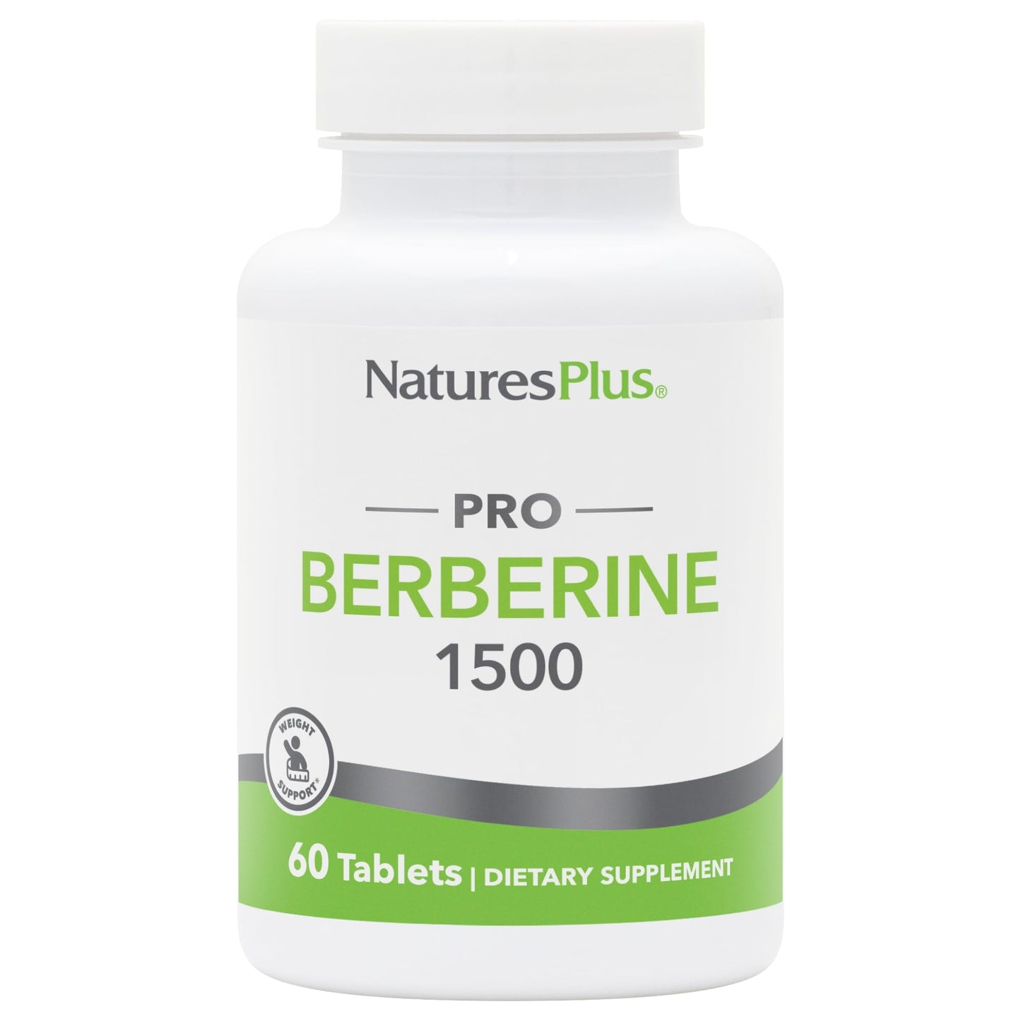 Natures Plus PRO Berberine 1500 mg - 60 Tablets | Supports Healthy Metabolism