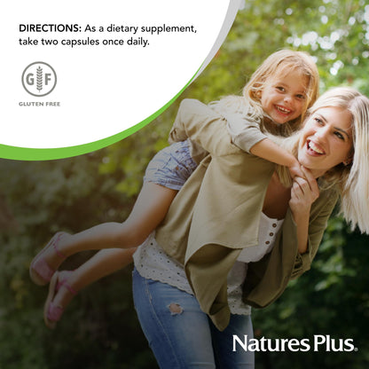 Natures Plus Procreation Women - 60 Vegetarian Capsules | Natural Fertility Support