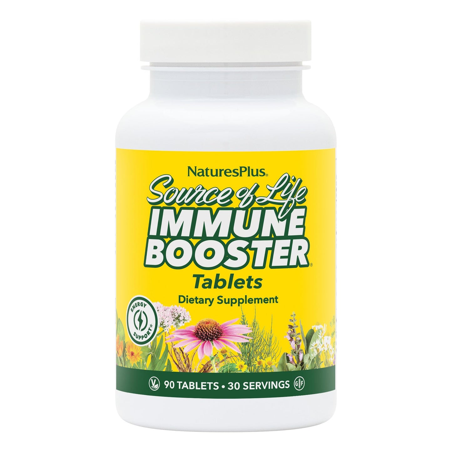 Natures Plus Source of Life Immune Booster – 90 Veg Tablets