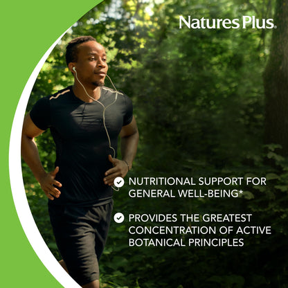 Natures Plus Turmeric 400 mg - 95% Curcumin | 60 Vegan Capsules