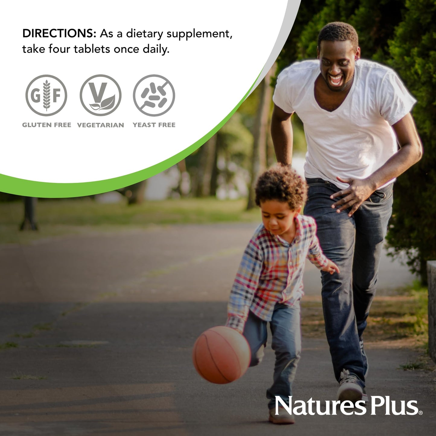 Natures Plus Ultra Hair - Sustained Release Mini Tablets (120 ct) - Hair Growth for Men & Women, Vegetarian & Gluten-Free