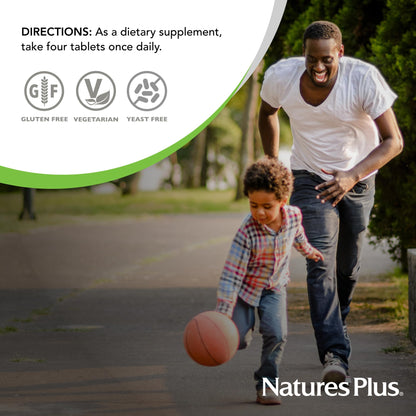 Natures Plus Ultra Hair - Sustained Release Mini Tablets (120 ct) - Hair Growth for Men & Women, Vegetarian & Gluten-Free