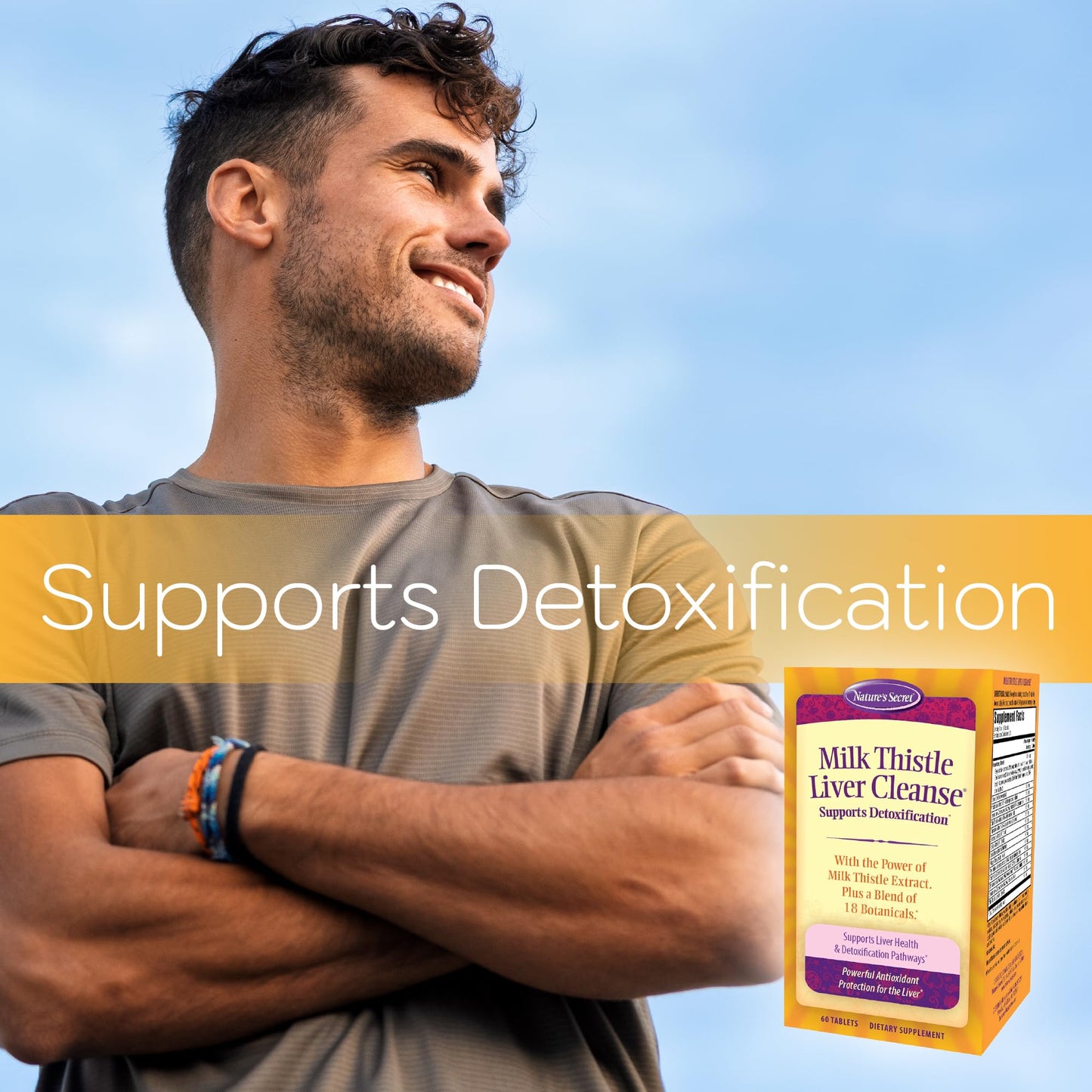 Nature's Secret Milk Thistle Liver Cleanse - 60 Tablets | Liver Health