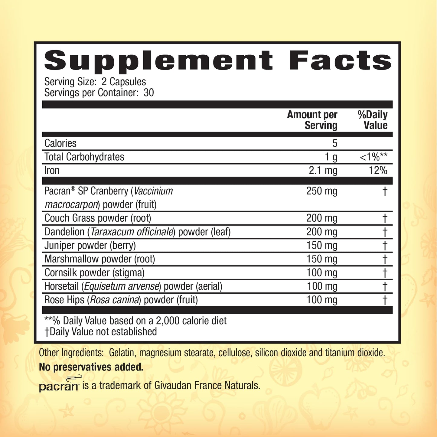 Nature's Secret Urinary Flush & Support with Cranberry – 8 Botanicals