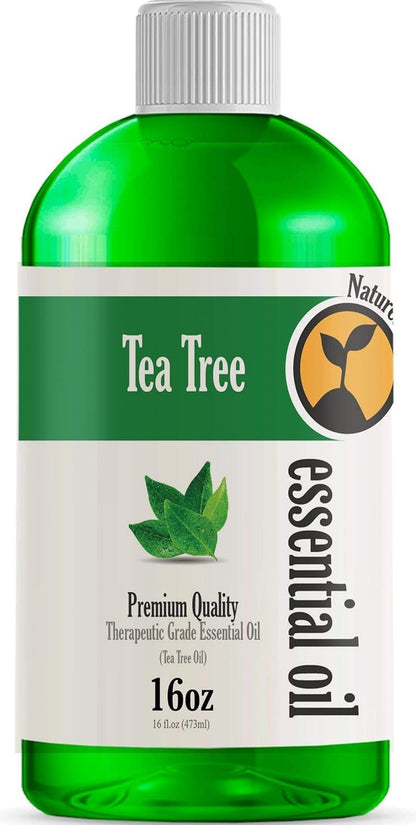 Natures-Star 16oz Tea Tree Essential Oil - Bulk Size, Therapeutic Grade, 16 Fl Oz Bottle
