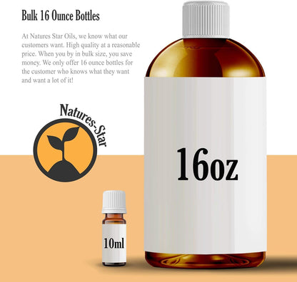 Natures-Star 16oz Tea Tree Essential Oil - Bulk Size, Therapeutic Grade, 16 Fl Oz Bottle