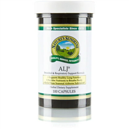 Nature's Sunshine ALJ 100 Capsules Pack of 2 | Immune Support & Respiratory Health