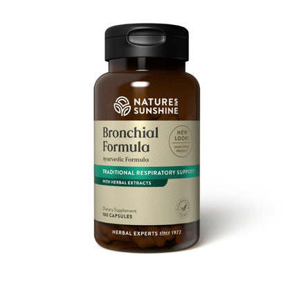 Nature's Sunshine Bronchial Formula, 100 Capsules - Herbal Health