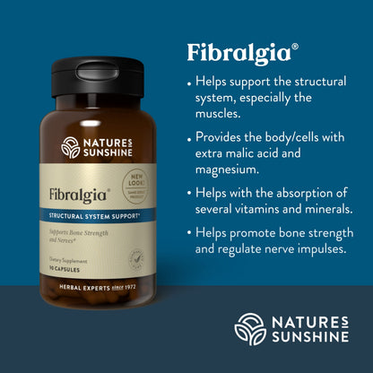 Nature's Sunshine Fibralgia 90 Capsules - Herbal Support
