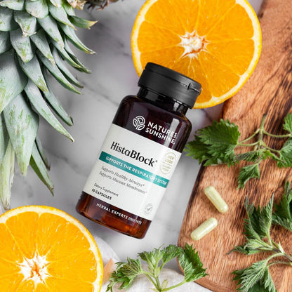 Nature's Sunshine HistaBlock - Respiratory Support Supplement | Seasonal Allergy Relief | 90 Capsules