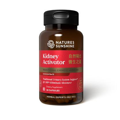 Nature's Sunshine Kidney Activator TCM Concentrate - 30 Capsules | Chinese Kidney Support & Urine Flow