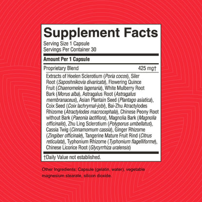Nature's Sunshine Kidney Activator TCM Concentrate - 30 Capsules | Chinese Kidney Support & Urine Flow