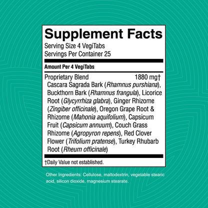 Nature's Sunshine Lower Bowel Stimulator - Gentle Herbal Support for Regularity | 25 Servings