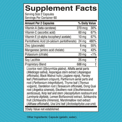 Nature's Sunshine Master Gland - 120 Capsules | Complete Nutritional Support for Every Gland & Energy Metabolism